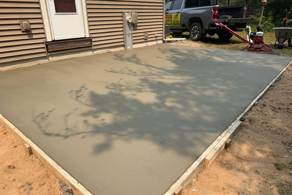 Construction project site